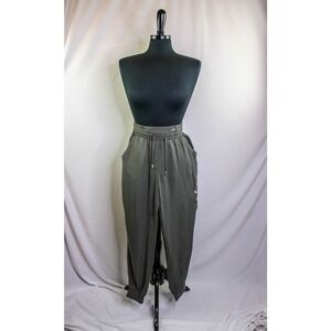 Lascana For Venus Gray Jogger Pants Rose Embroidery Size S